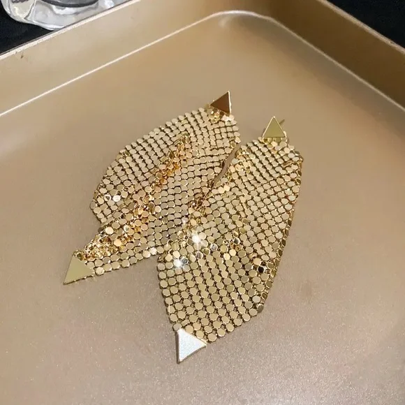 Luxury fashion designer earrings tassel - Picture 3 of 12